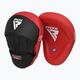 Łapy treningowe RDX Apex Curved Training Boxing Pads red 2