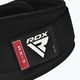 Pas do podnoszenia ciężarów RDX Weightlifting 6" Neoprene Gym X3 black 6