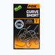 Haki karpiowe Fox International Edges Armapoint Curve Shank Short 2