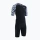 Kombinezon triathlonowy męski ZONE3 Lava Trisuit white/gravel