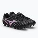 Buty piłkarskie dziecięce Mizuno Monarcida II Sel MD czarne P1GB222599 4