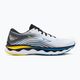 Buty do biegania męskie Mizuno Wave Sky 6 white/cyber yellow/infigo bunting 2