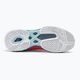 Buty do tenisa damskie Mizuno Wave Exceed Light AC Fierry Coral 2/White/China Blue 61GA221958 5
