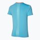 Koszulka tenisowa męska Mizuno Shadow Tee niebieska 62GAA00222 2