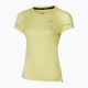 Koszulka do biegania damska Mizuno DryAeroFlow Tee pale lime yellow