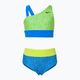 Strój pływacki dwuczęściowy dziecięcy Nike Water Dots Asymmetrical photo blue