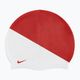 Czepek pływacki Nike Jdi Slogan red/white 2