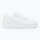 Buty damskie Lacoste T-Clip Platform white