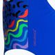 Strój pływacki jednoczęściowy dziecięcy Speedo Digital Placement Splashback blue flame/miami lilac 4