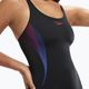 Strój pływacki jednoczęściowy damski Speedo Placement Muscleback black/fed red/chroma blue 8
