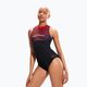 Strój pływacki jednoczęściowy damski Speedo Digital Placement Hydrasuit black/fed red/chroma blue 5