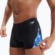 Bokserki kąpielowe męskie Speedo Allover Digi V-Cut Aquashort black/blue 10