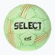 Piłka do piłki ręcznej dziecięca SELECT Mundo EHF V22 green rozmiar 0 4