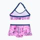 Strój kąpielowy dwuczęściowy dziecięcy Color Kids Skirt AOP Bikini begonia/pink 2