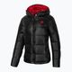 Kurtka puchowa damska Pitbull Shine Quilted Hooded black 4