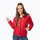 Kurtka puchowa damska Pitbull Shine Quilted Hooded red