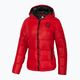 Kurtka puchowa damska Pitbull Shine Quilted Hooded red 4