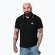 Koszulka polo męska Pitbull Polo Pique Stripes Regular black