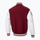 Kurtka męska Pitbull Fisher Pu Bomber burgundy 4