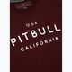 Koszulka męska Pitbull Usa Cal burgundy 4