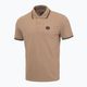 Koszulka polo męska Pitbull Polo Pique Stripes Regular coyote brown 4