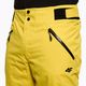 Spodnie narciarskie męskie 4F SPMN006 lemon 5