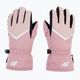 Rękawice narciarskie dziecięce 4F F039 light pink 3