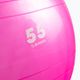 Piłka gimnastyczna Gipara Fitness 3998 55 cm różowa 2