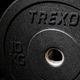 Obciążenie bumperowe olimpijskie TREXO TRX-BMP010 10 kg czarne 5