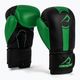 Rękawice bokserskie Overlord Boxer czarne/zielone 6