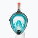 Maska pełnotwarzowa do snorkelingu AQUA-SPEED Spectra 2.0 szara/turkusowa 2