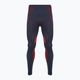 Spodnie termoaktywne męskie Brubeck LE13270 Dry ciemnoniebieskie/ czerwone 3