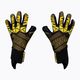 Rękawice bramkarskie Football Masters Fenix czarne/żółte