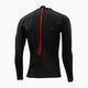 Docieplacz neoprenowy ZONE3 Neoprene Long Sleeve Top black/white 2