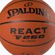 Piłka do koszykówki Spalding TF-250 React pomarańczowa 3
