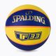 Piłka do koszykówki Spalding TF-33 Official żółta/niebieska rozmiar 6