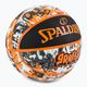 Piłka do koszykówki Spalding Graffiti pomarańczowa rozmiar 7 2