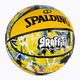 Piłka do koszykówki Spalding Graffiti zielona/żółta rozmiar 7 2