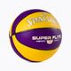 Piłka do koszykówki Spalding Super Flite fioletowa/żółta rozmiar 7 2