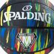 Piłka do koszykówki Spalding Marble czarna rozmiar 7 3