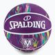 Piłka do koszykówki Spalding Marble fioletowa rozmiar 7