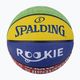 Piłka do koszykówki Spalding Rookie Gear multicolor rozmiar 5 4