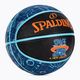 Piłka do koszykówki Spalding Space Jam niebieska/czarna rozmiar 6 2
