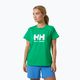 Koszulka damska Helly Hansen Logo 2.0 bright green