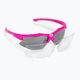 Okulary przeciwsłoneczne Bliz Hybrid Small pink/smoke silver mirror 6