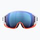 Gogle narciarskie POC Zonula Race hydrogen white/zink orange/partly blue 2