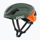 Kask rowerowy POC Omne Beacon MIPS fluorescent orange avip/epidote green matt 3