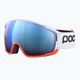 Gogle narciarskie POC Zonula Clarity Comp white/fluorescent orange/spektris blue 9