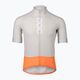 Koszulka rowerowa męska POC Essential Road Logo granite grey/zink orange 6