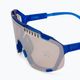 Okulary przeciwsłoneczne POC Devour opal blue translucent/clarity trail silver 6